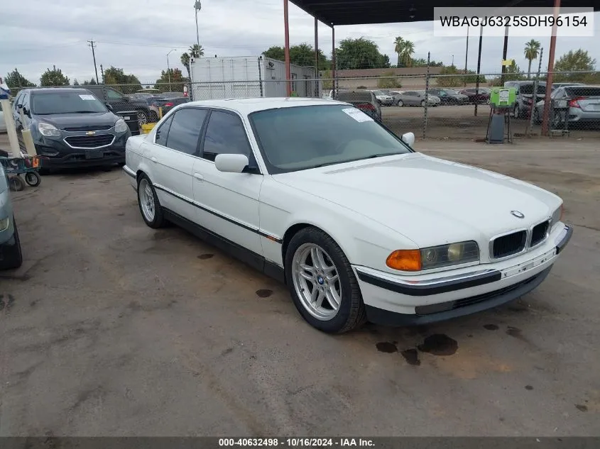 1995 BMW 740 Il VIN: WBAGJ6325SDH96154 Lot: 40632498