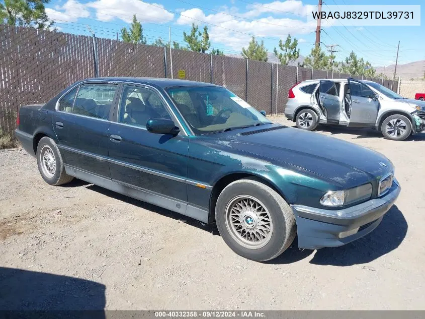 1996 BMW 740 Il VIN: WBAGJ8329TDL39731 Lot: 40332358