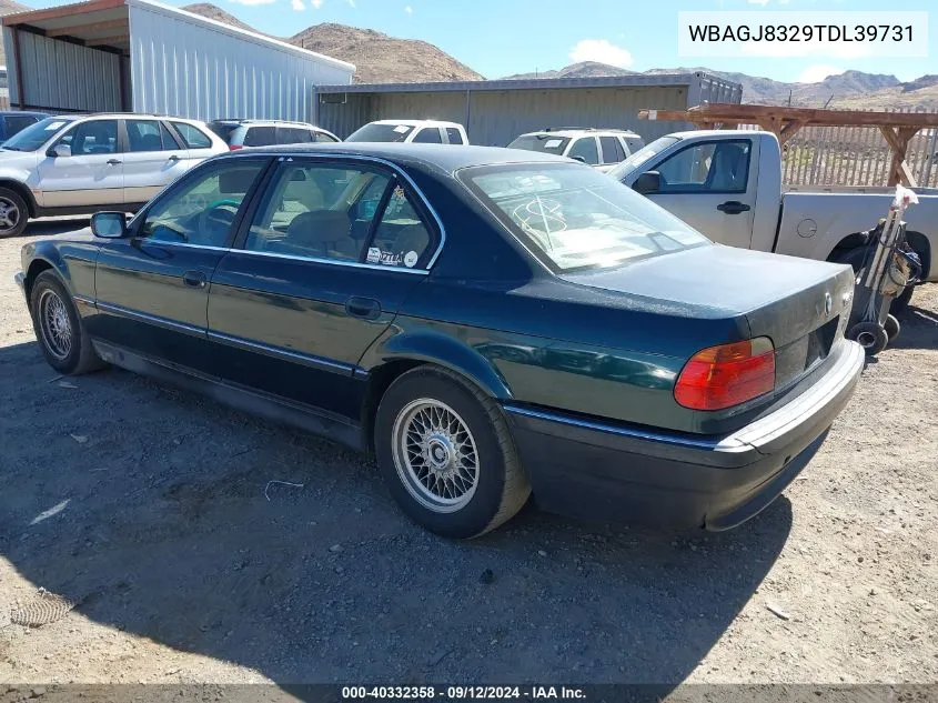 WBAGJ8329TDL39731 1996 BMW 740 Il