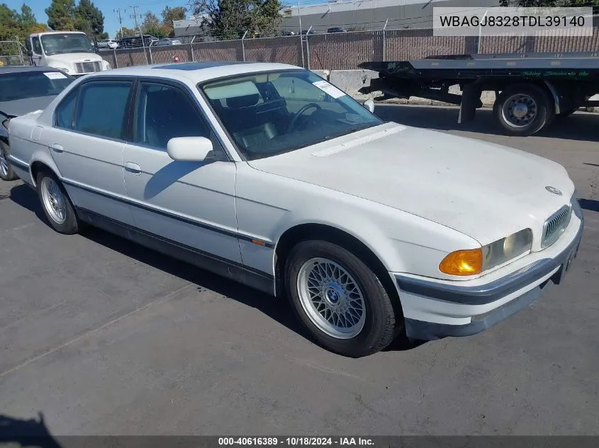 1996 BMW 740 Il VIN: WBAGJ8328TDL39140 Lot: 40616389