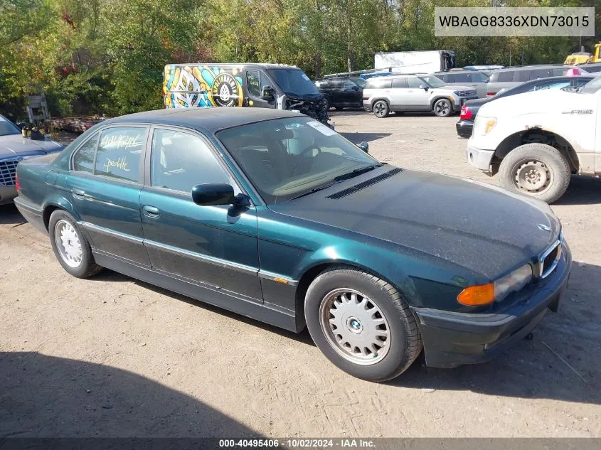 1999 BMW 740Ia VIN: WBAGG8336XDN73015 Lot: 40495406