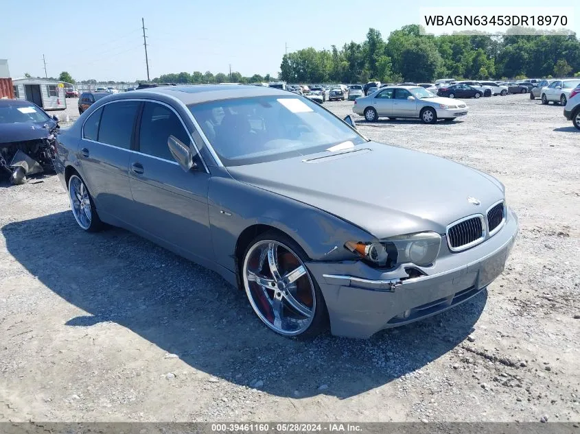 WBAGN63453DR18970 2003 BMW 745Li