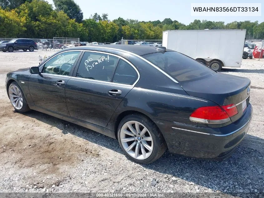 WBAHN83566DT33134 2006 BMW 750Li