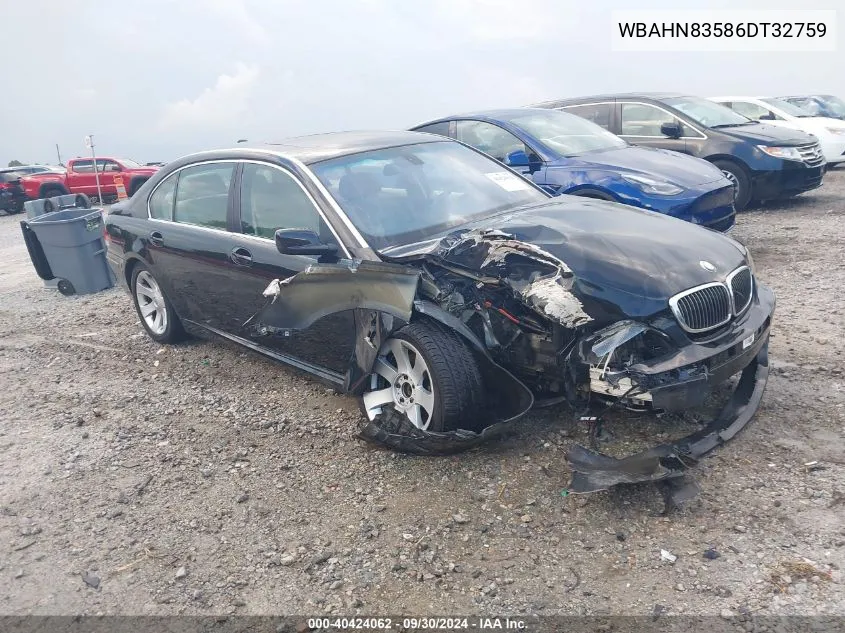 WBAHN83586DT32759 2006 BMW 750Li