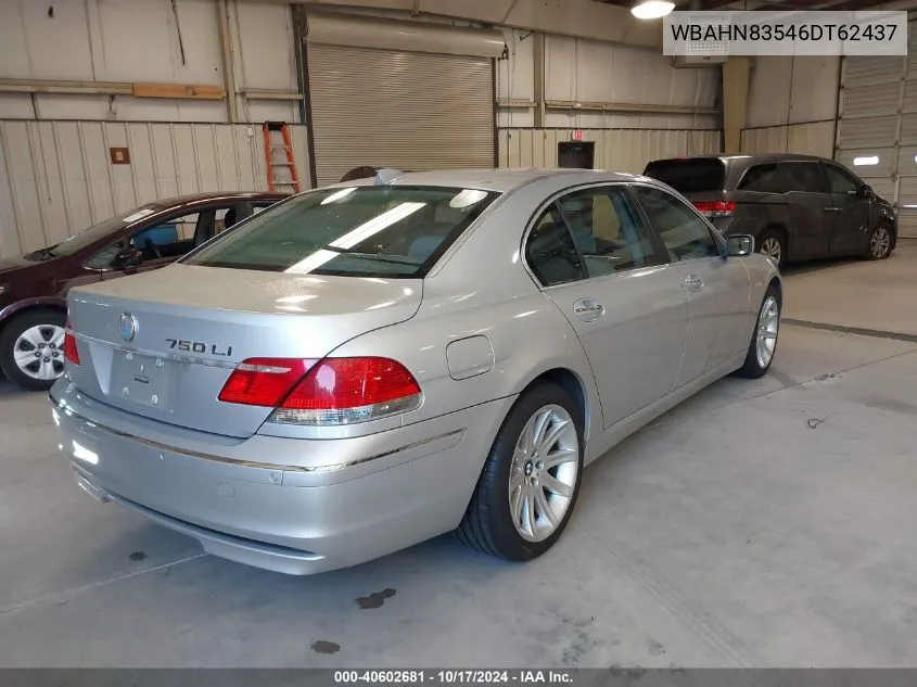 WBAHN83546DT62437 2006 BMW 750Li