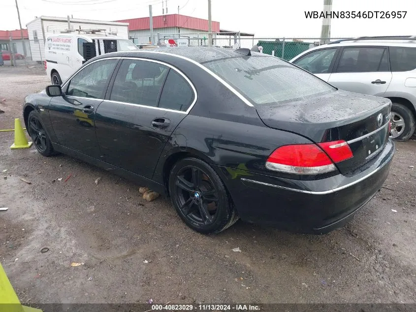 WBAHN83546DT26957 2006 BMW 750Li