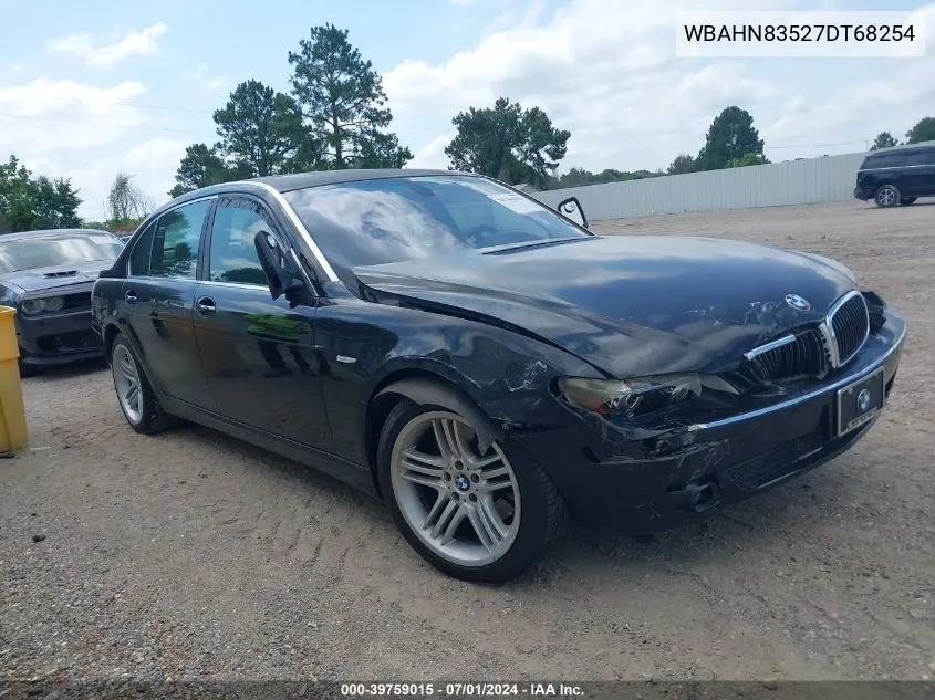 2007 BMW 750Li VIN: WBAHN83527DT68254 Lot: 39759015