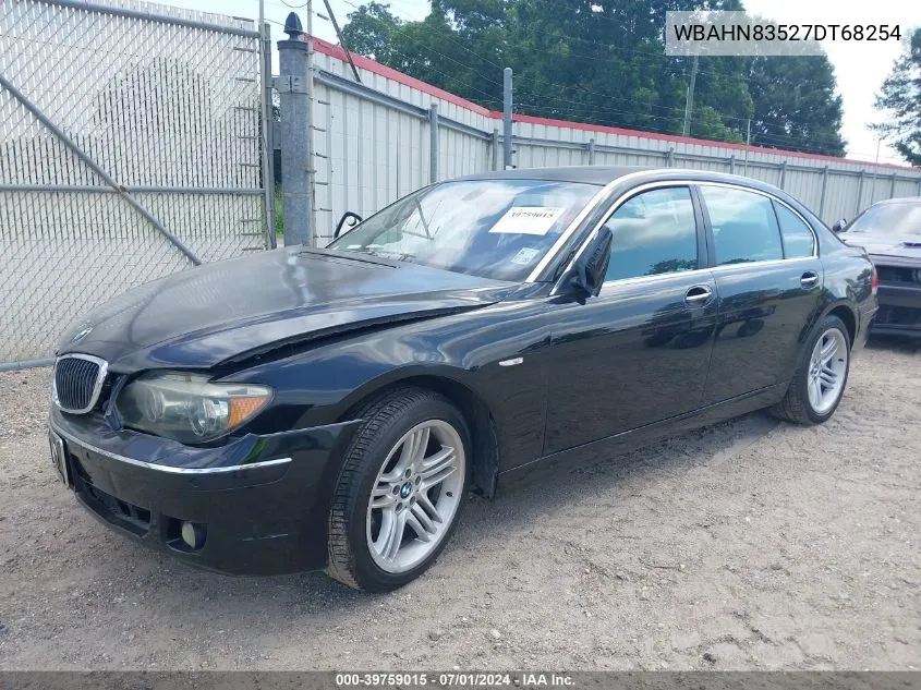 2007 BMW 750Li VIN: WBAHN83527DT68254 Lot: 39759015