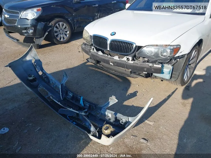 WBAHN83557DT67518 2007 BMW 750Li