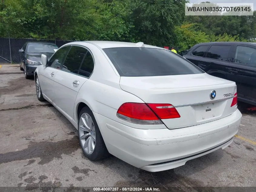 WBAHN83527DT69145 2007 BMW 750Li