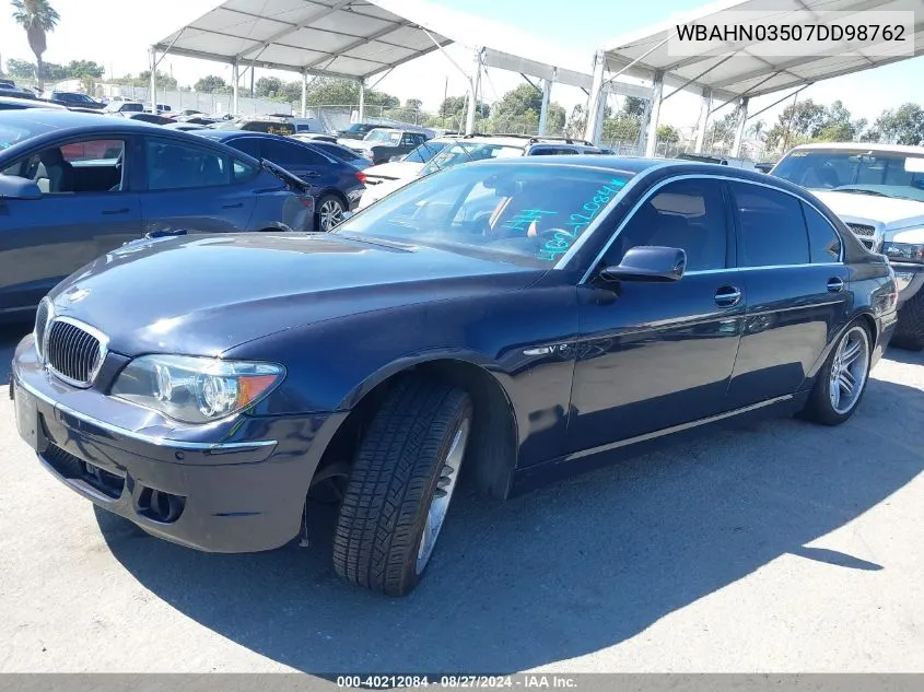 WBAHN03507DD98762 2007 BMW 760Li