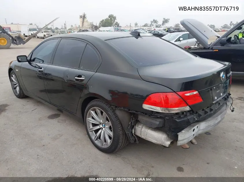 WBAHN83557DT76719 2007 BMW 750Li