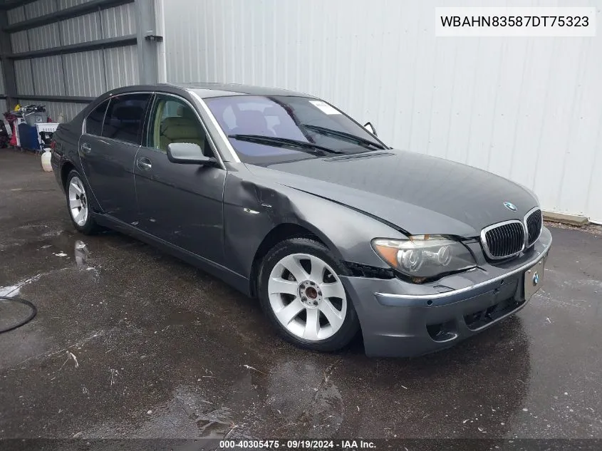 WBAHN83587DT75323 2007 BMW 750Li