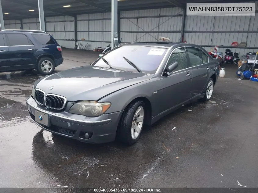 WBAHN83587DT75323 2007 BMW 750Li