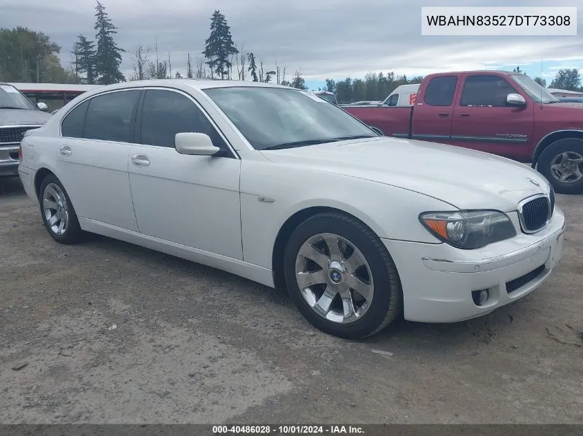 WBAHN83527DT73308 2007 BMW 750Li