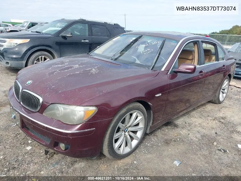 WBAHN83537DT73074 2007 BMW 750Li