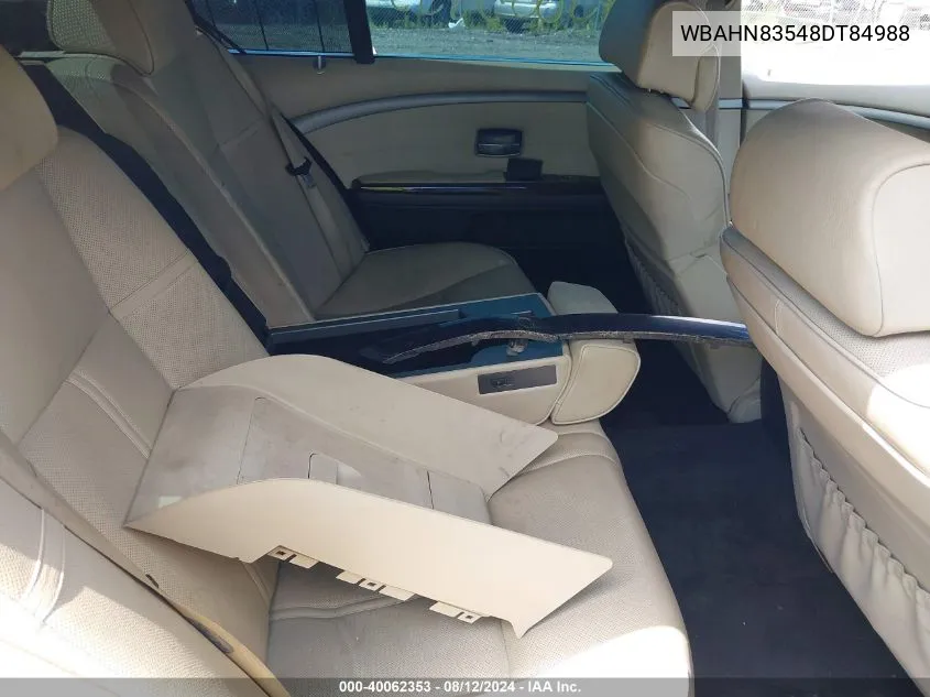 WBAHN83548DT84988 2008 BMW 750Li