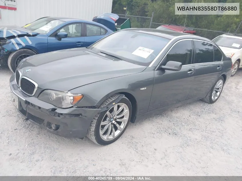 WBAHN83558DT86880 2008 BMW 750Li