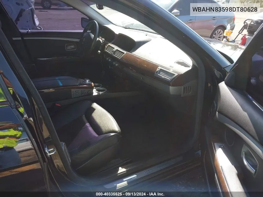 WBAHN83598DT80628 2008 BMW 750 Li