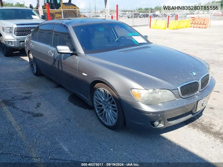 2008 BMW 750Li VIN: WBAHN83528DT85556 Lot: 40375011