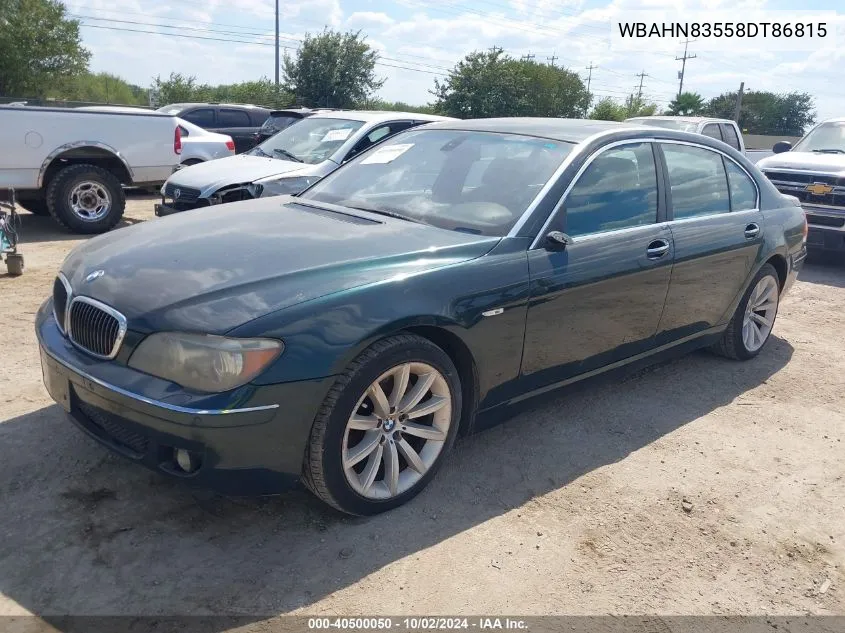 WBAHN83558DT86815 2008 BMW 750Li