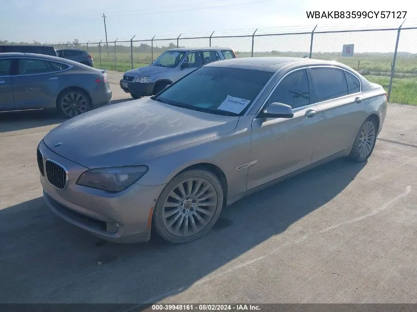 WBAKB83599CY57127 2009 BMW 750Li