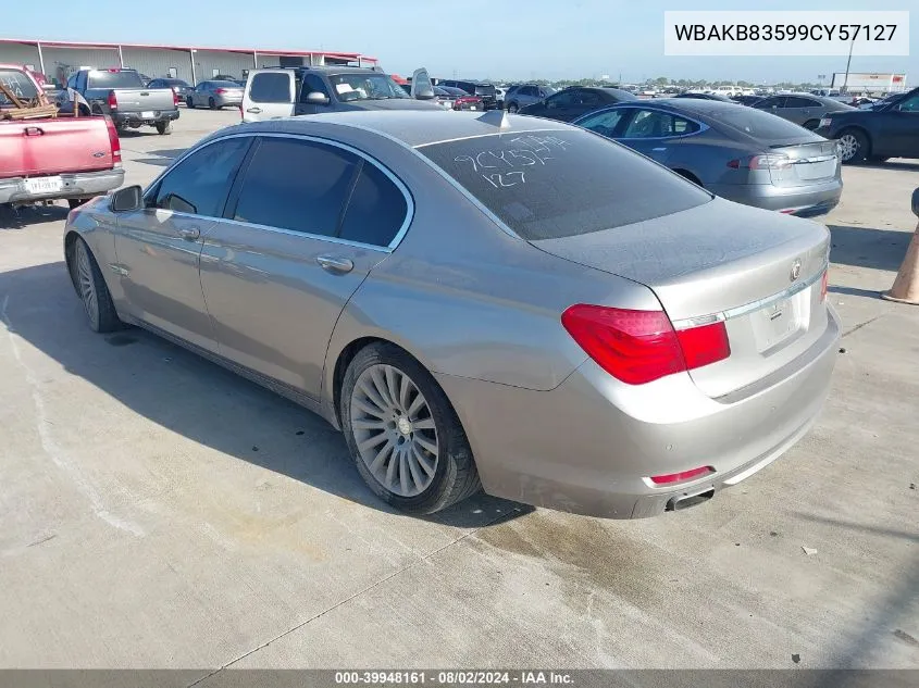 WBAKB83599CY57127 2009 BMW 750Li