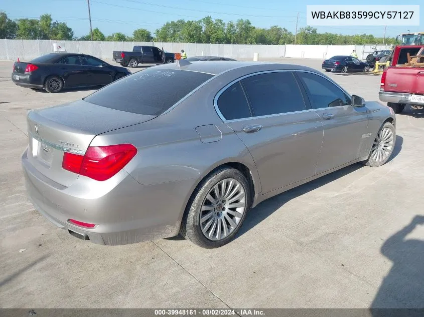 WBAKB83599CY57127 2009 BMW 750Li