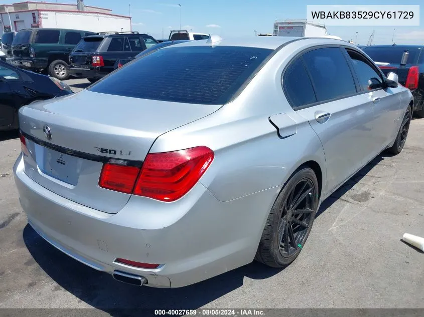 WBAKB83529CY61729 2009 BMW 750Li