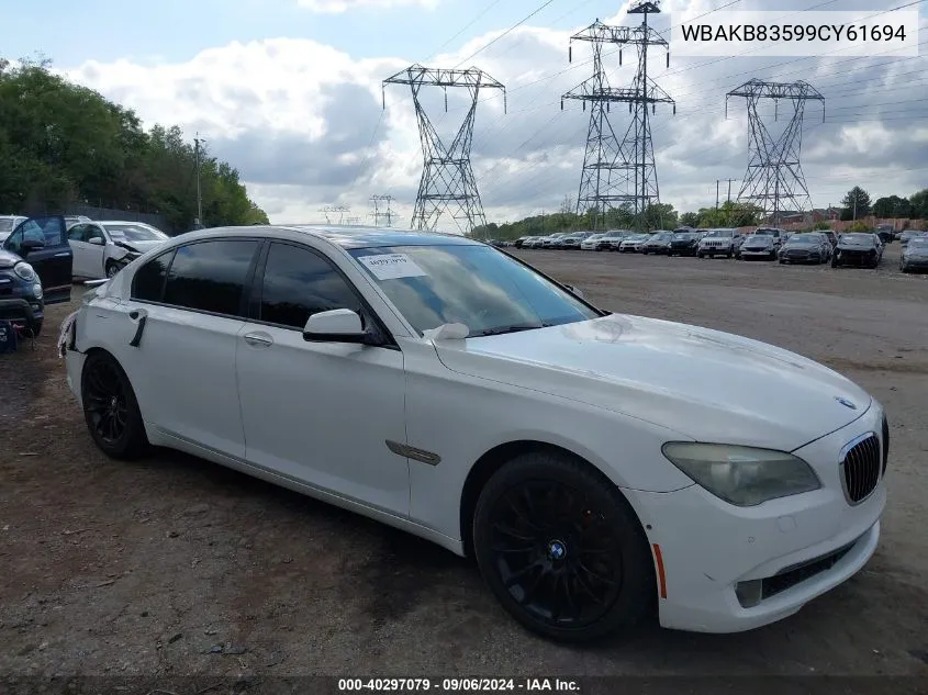 WBAKB83599CY61694 2009 BMW 750Li