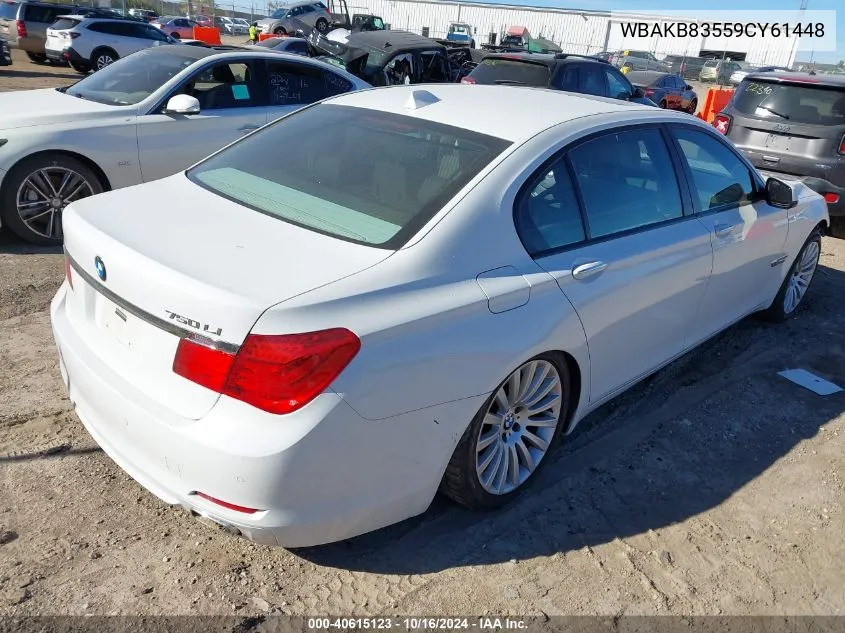 WBAKB83559CY61448 2009 BMW 750Li