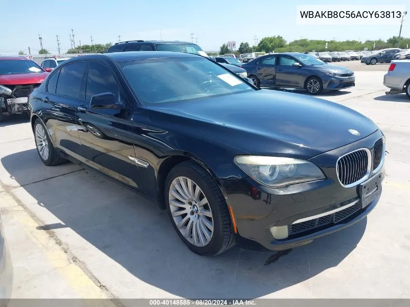 WBAKB8C56ACY63813 2010 BMW 750Li