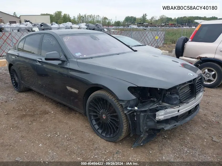 WBAKB0C58ACY40180 2010 BMW 760Li