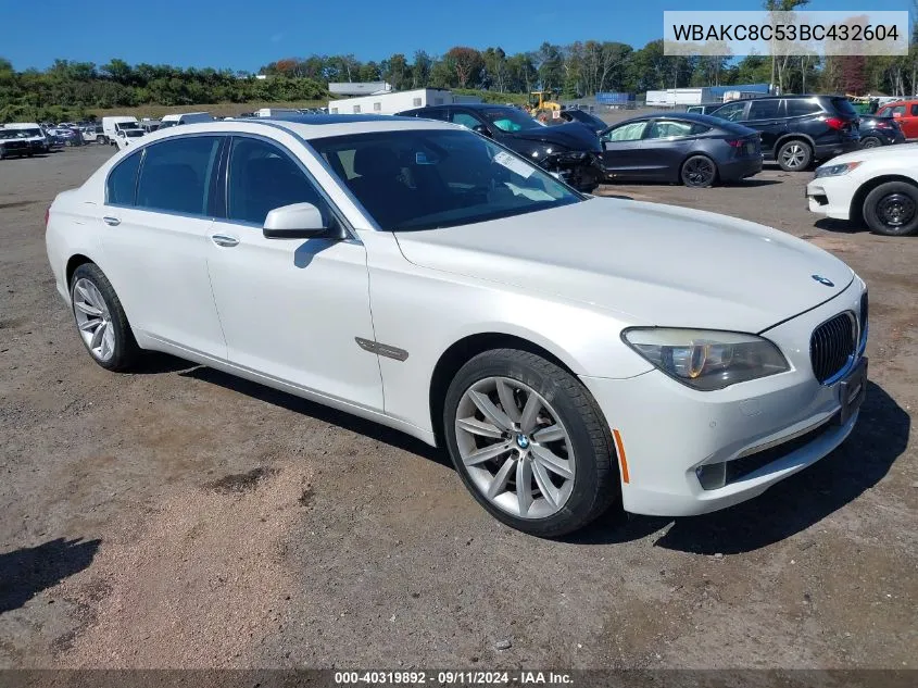 WBAKC8C53BC432604 2011 BMW 750Li xDrive