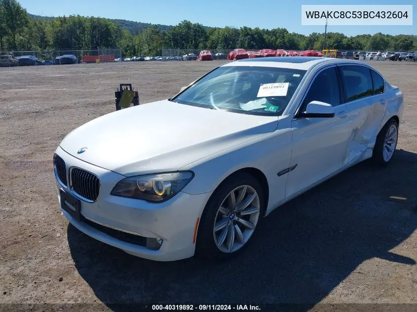 WBAKC8C53BC432604 2011 BMW 750Li xDrive