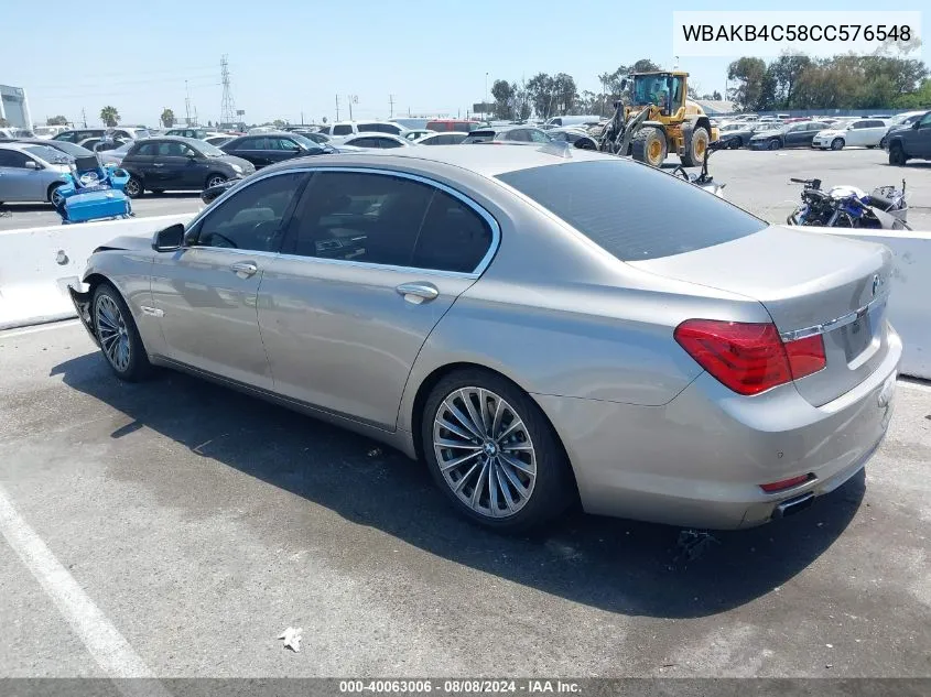 WBAKB4C58CC576548 2012 BMW 740Li