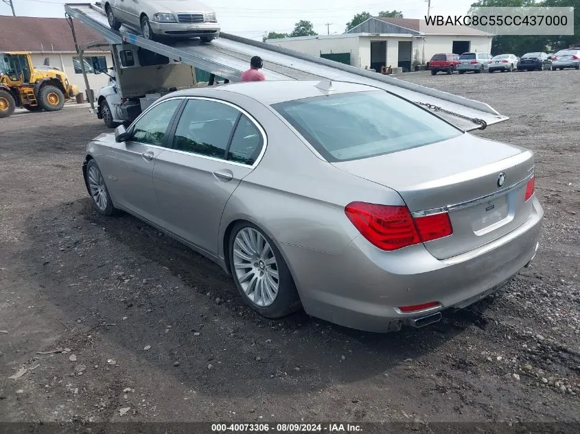 WBAKC8C55CC437000 2012 BMW 750Li xDrive