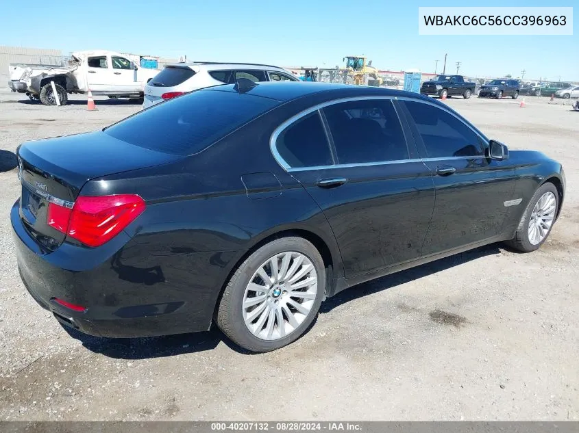 WBAKC6C56CC396963 2012 BMW 750I xDrive