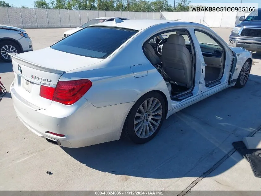 WBAKB8C51CC965166 2012 BMW 750Li