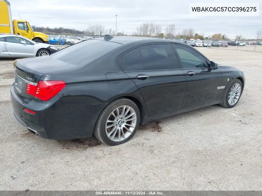 WBAKC6C57CC396275 2012 BMW 750I xDrive