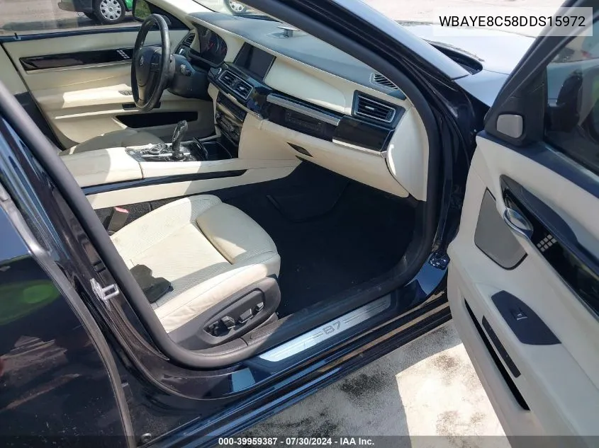 WBAYE8C58DDS15972 2013 BMW 750Li