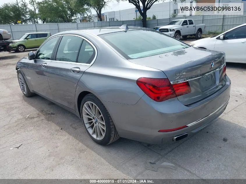 WBAYB6C53DC998136 2013 BMW 750I xDrive