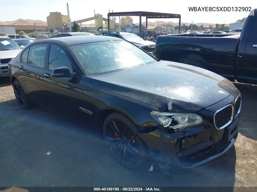 2013 BMW 750Li VIN: WBAYE8C5XDD132902 Lot: 40188195