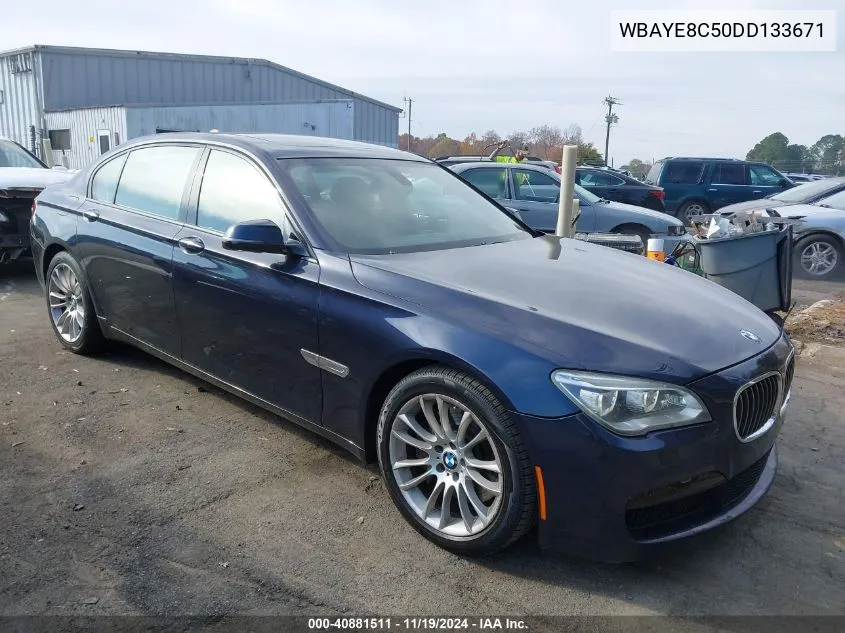 2013 BMW 750Li VIN: WBAYE8C50DD133671 Lot: 40881511