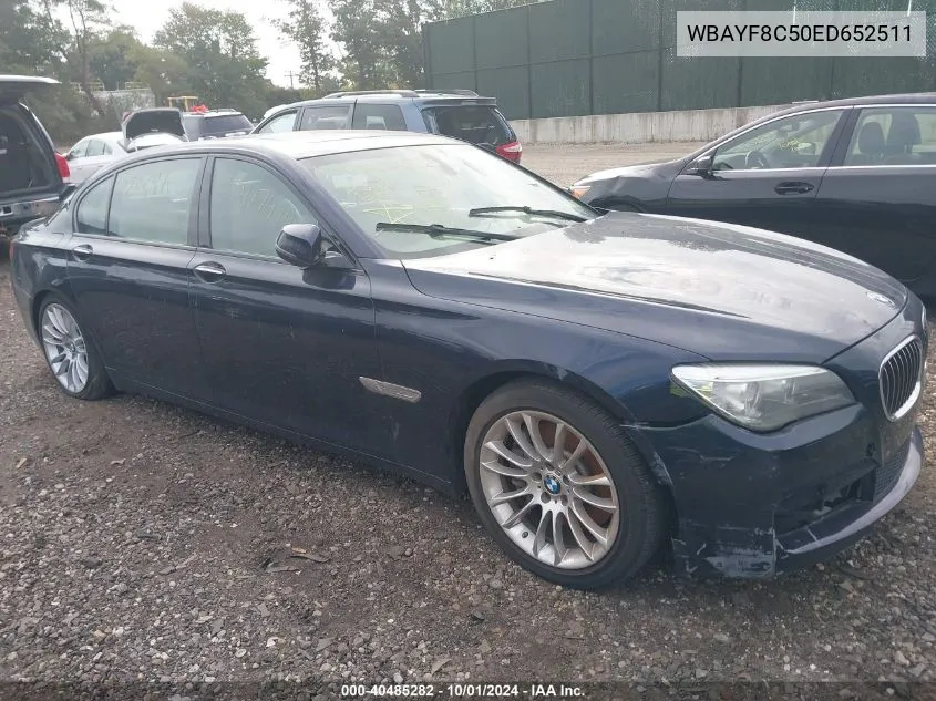 2014 BMW Alpina B7 xDrive VIN: WBAYF8C50ED652511 Lot: 40485282