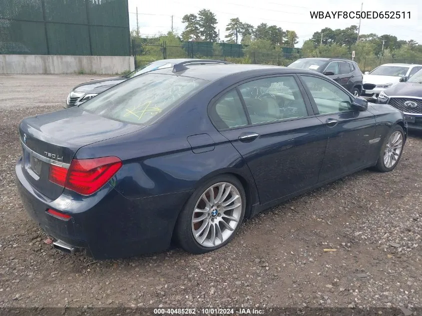 2014 BMW Alpina B7 xDrive VIN: WBAYF8C50ED652511 Lot: 40485282