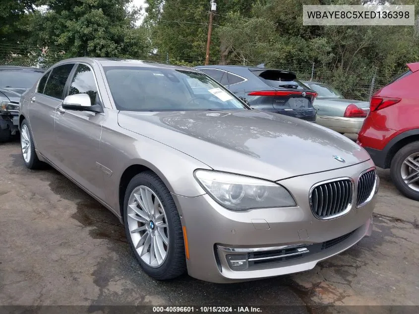 2014 BMW Alpina B7 VIN: WBAYE8C5XED136398 Lot: 40596601