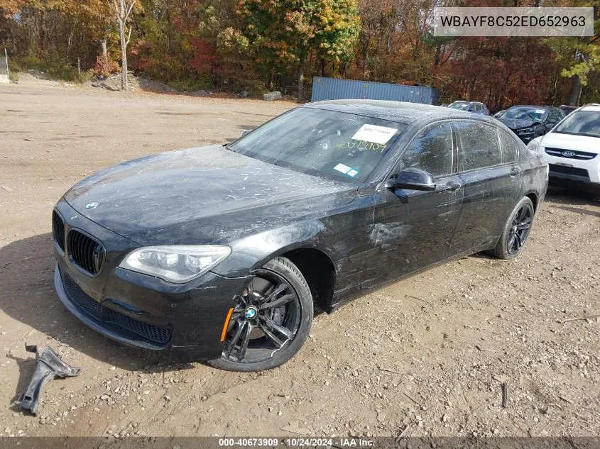 2014 BMW Alpina B7 xDrive VIN: WBAYF8C52ED652963 Lot: 40673909