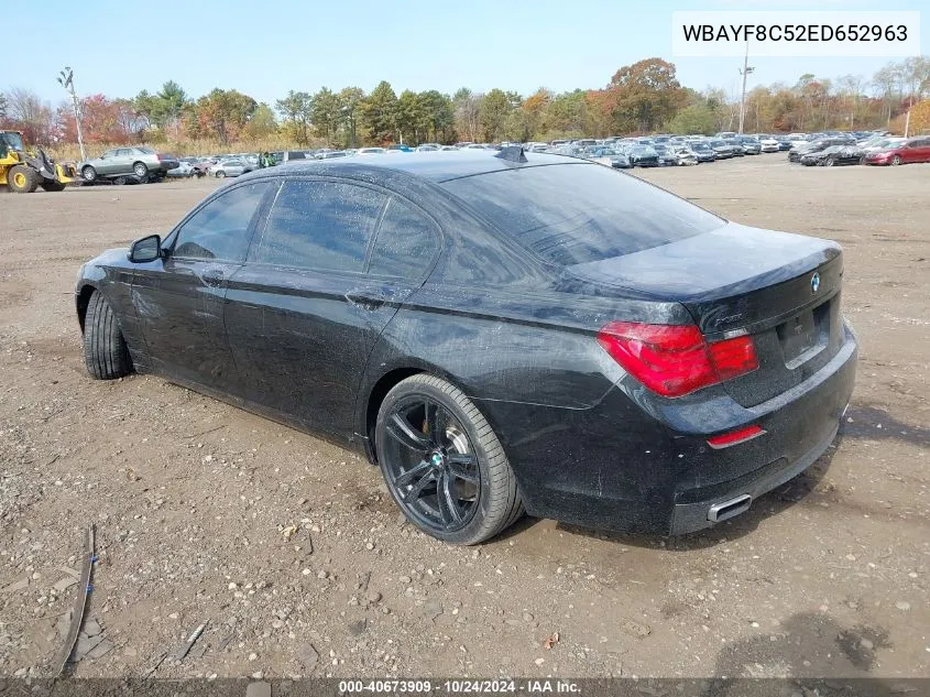 2014 BMW Alpina B7 xDrive VIN: WBAYF8C52ED652963 Lot: 40673909