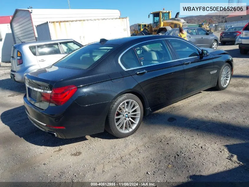 2014 BMW Alpina B7 xDrive VIN: WBAYF8C50ED652606 Lot: 40812985